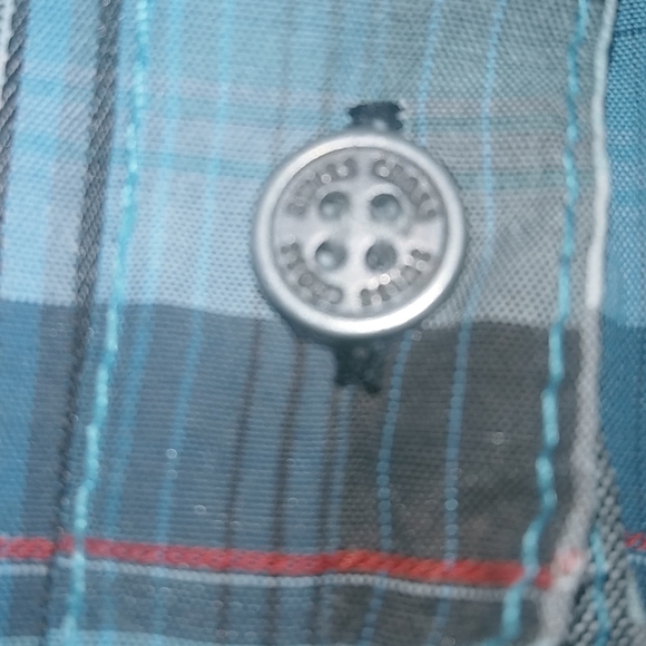 Swiss Cross L Sleeveless Plaid Fishing Top - Picture 6 of 8